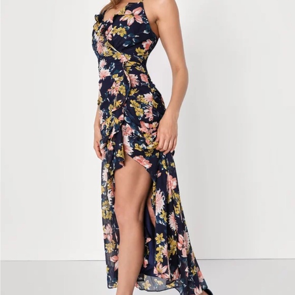 Floral Ruffle Dress - Picture 3 of 9